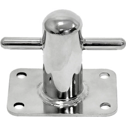 Кнехт одинарный 32 мм с основанием нерж сталь (020201T)